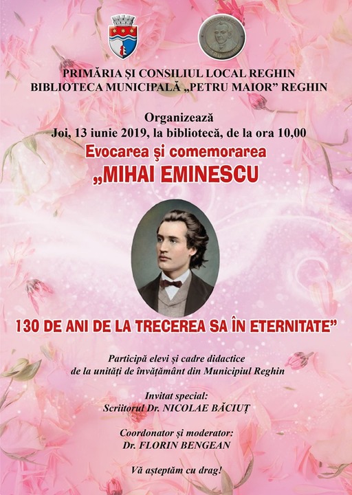 Evocare și comemorare Mihai Eminescu