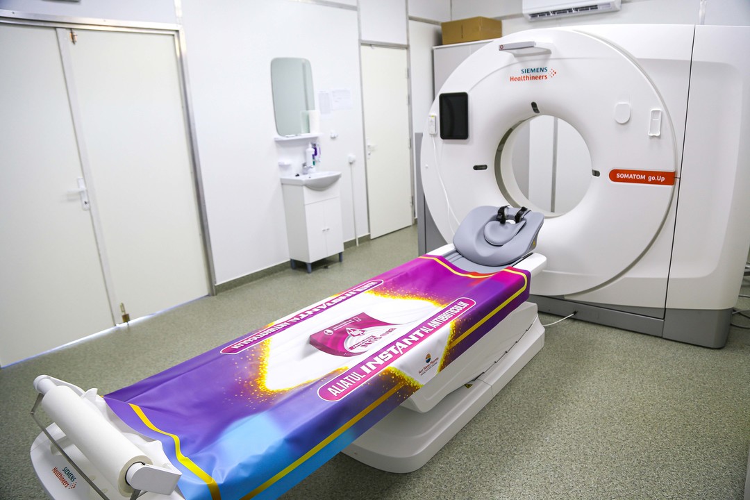 Computerul Tomograf de la Spitalul Municipal din Reghin a fost inaugurat