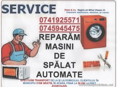 Reparații mașini de spălat Țîntar & Co.