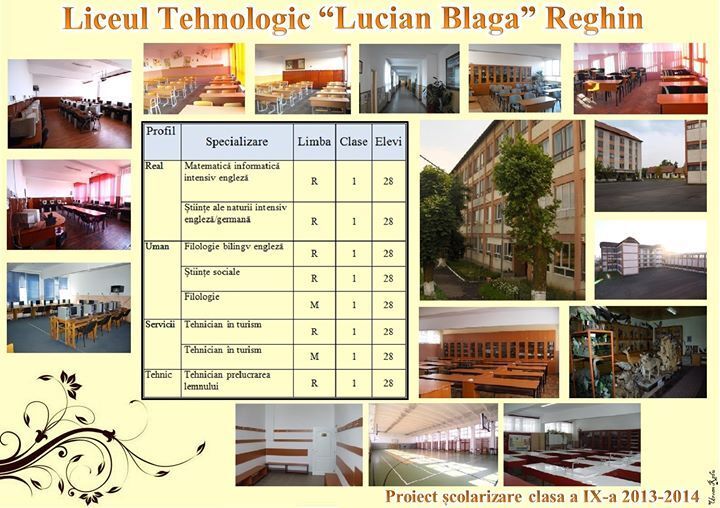 Liceul Tehnologic "Lucian Blaga" Reghin